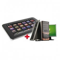 Počítač HAL3000 Gold 9216 + Tablet POV 7" za 14.590,- Kč s DPH